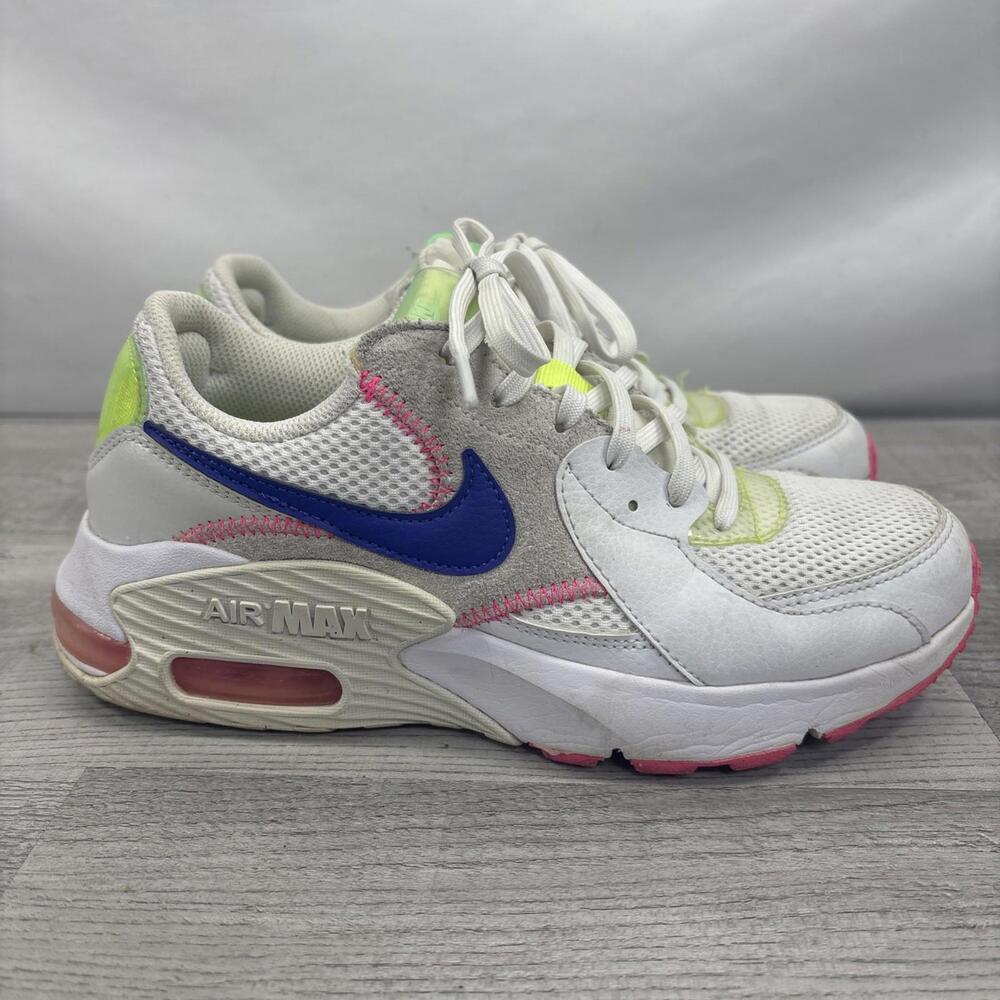 Nike Air Max Excee White Pink Indigo Women's 6.5 - Picture 3 of 10
